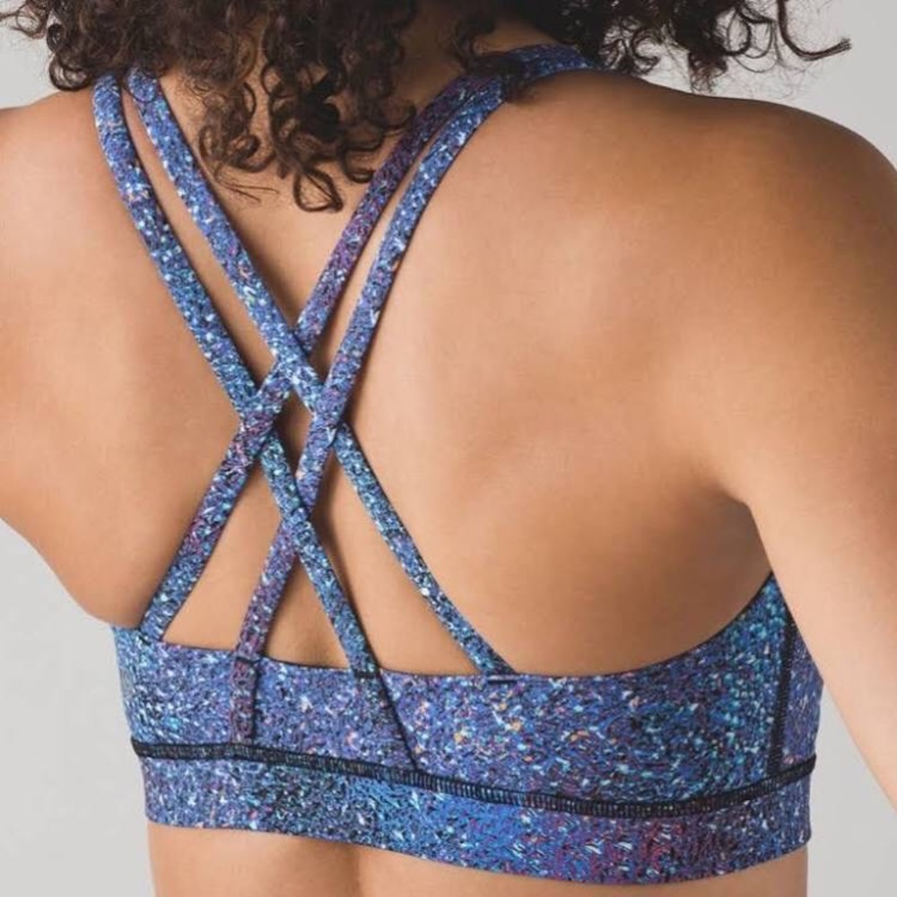 Lululemon galaxy crossback bra size 6